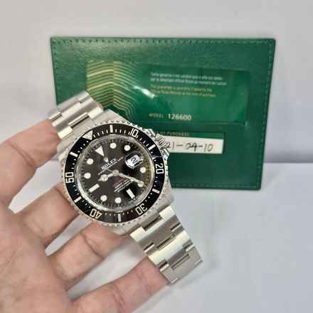  Rolex Sea-Dweller RED 1220m 43mm Automático Completo 