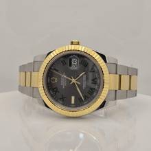Thumbnail von Rolex Datejust II 41mm Ouro & Aço Wimbledon Dial Automático Completo