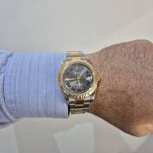 Thumbnail von Rolex Datejust II 41mm Ouro & Aço Wimbledon Dial Automático Completo
