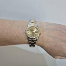 Thumbnail von Rolex Lady-Datejust Ouro & Aço & Diamantes 26mm Automático Completo