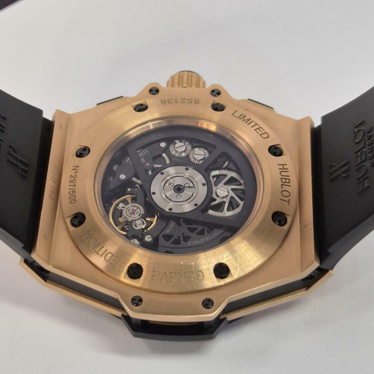 Thumbnail von Hublot King Power Unico Ouro Rosé 48mm Automático Completo