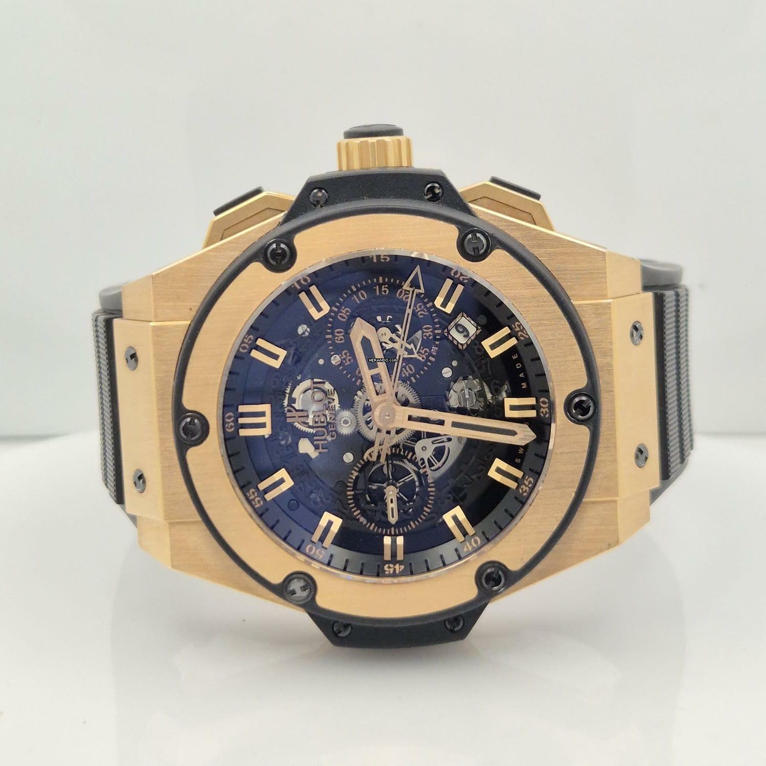 Thumbnail von Hublot King Power Unico Ouro Rosé 48mm Automático Completo