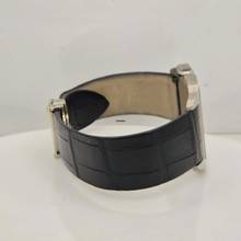 Thumbnail von Cartier Santos Dumont Ultra Thin Ouro Branco 35mm Corda Completo