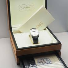 Thumbnail von Glashütte Original Senator Karrée 1845 Moonphase Auf/Ab - Reserche-De March Stahl/Leder B&P TOP