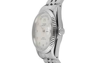 Thumbnail von Tudor Prince Date Day Automatik Edelstahl / Weissgold Diamonds Ref. 76214