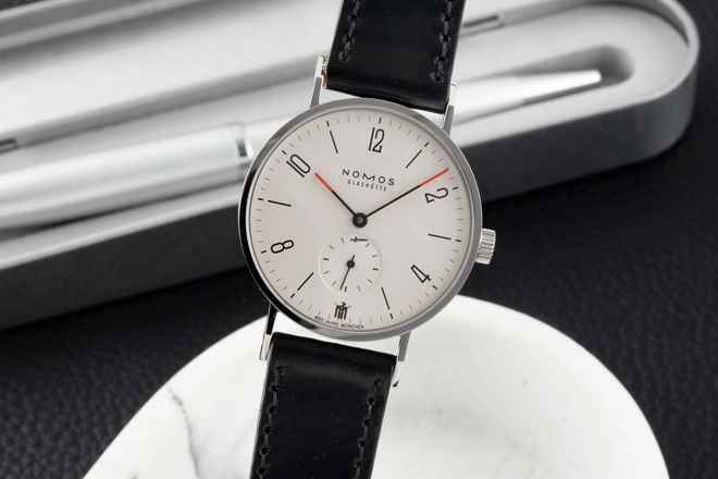  NOMOS Tangente Münchner Kindl - 850 Jahre München Box und Papiere 2008 
