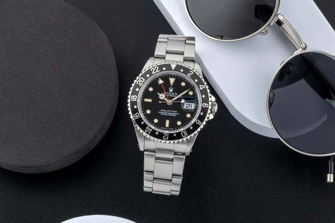  Rolex GMT-Master Oyster Edelstahl Automatik Herrenuhr Ref. 16700 N-Serie 
