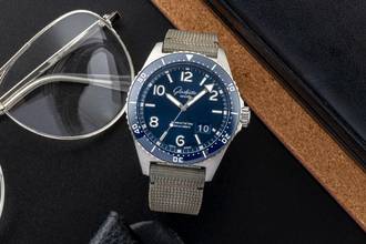 Thumbnail von Glashütte Original SeaQ Panoramadatum Stahl Automatik Ref. 1-36-13-02-81-34 B&P 2021