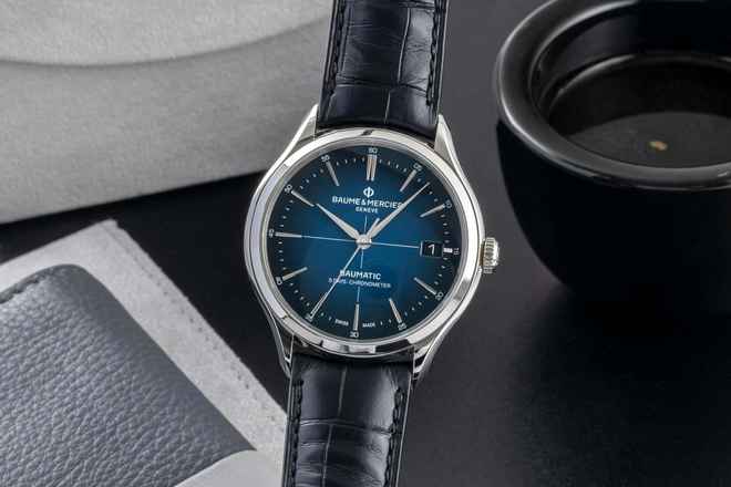  Baume & Mercier Clifton Stahl Automatik Ref. M0A10467 B&P 2025 