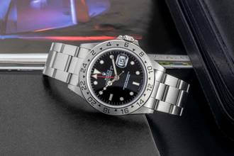 Thumbnail von Rolex Explorer II Black Dial Edelstahl Automatik Herrenuhr Ref. 16570 T-Serie