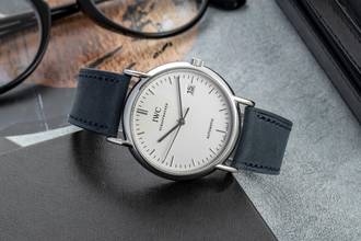 Thumbnail von IWC Portofino Automatic Schaffhausen Portofino Automatik Datum Herrenuhr Ref. IW353312 Papiere 2006