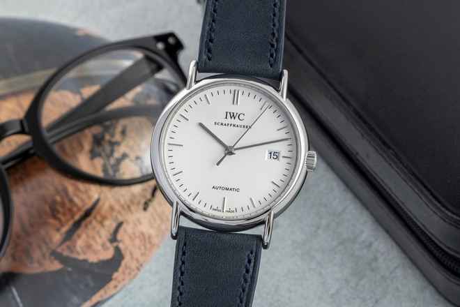  IWC Portofino Automatic Schaffhausen Portofino Automatik Datum Herrenuhr Ref. IW353312 Papiere 2006 