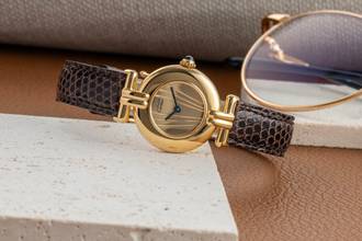 Thumbnail von Cartier Colisée must de Cartier Lady Vermeil 925 Silber Damenuhr Ref. 590002