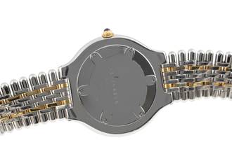 Thumbnail von Cartier 21 Must de Cartier XL Stahl / vergoldet Quarz Ref. W10052F4