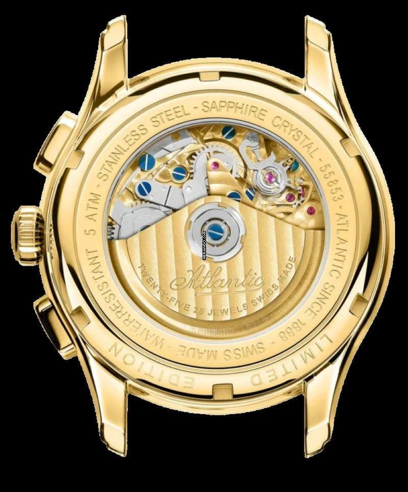 Atlantic Worldmaster Prestige Valjoux Limited Edition 2026 PVD Gold
