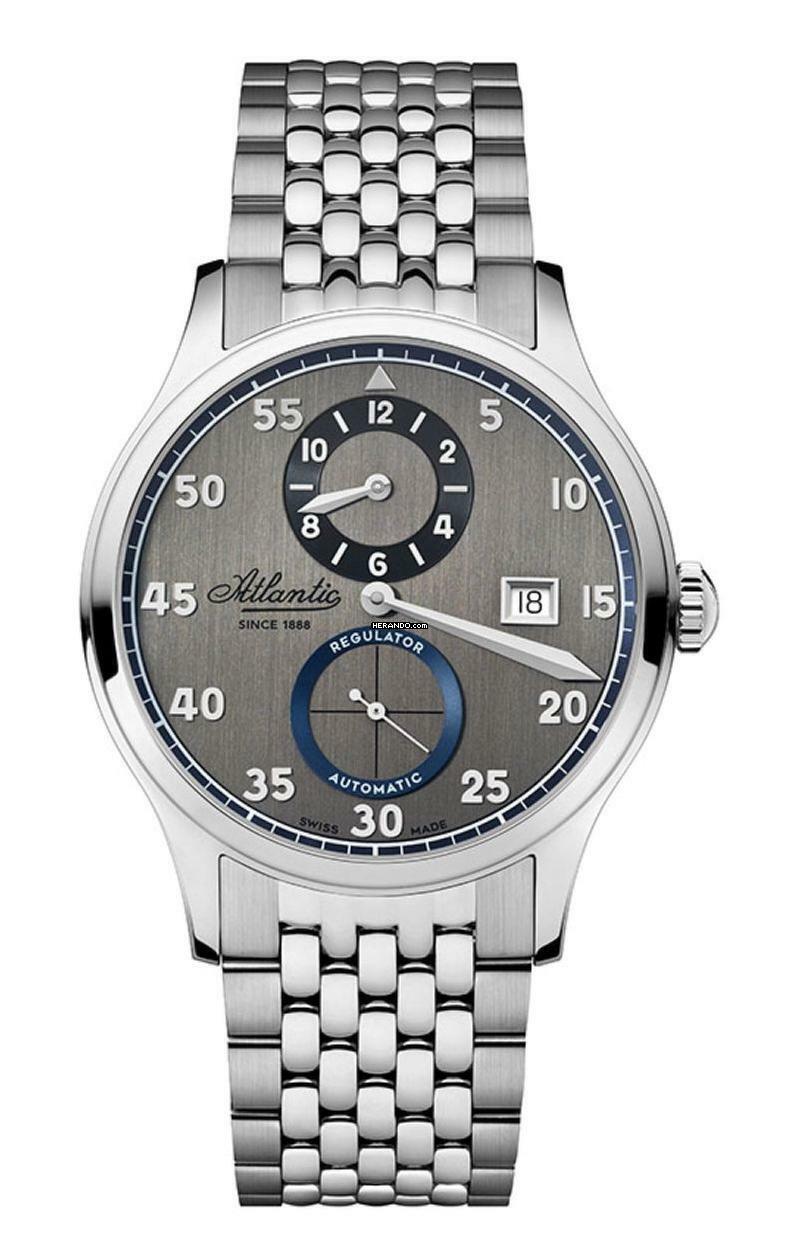 Atlantic Worldmaster Heritage Regulator Anthrazit optional auch schwarzes ZB
