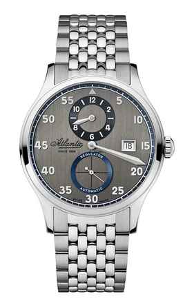  Atlantic Worldmaster Heritage Regulator Anthrazit optional auch schwarzes ZB 