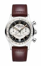 Thumbnail von Atlantic Worldmaster Bicompax Dual Color auf Metallarmband optional in blau oder schwarz