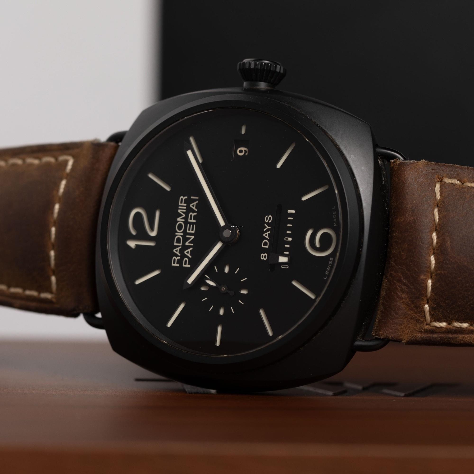  Panerai Radiomir 8 Days New Strap 