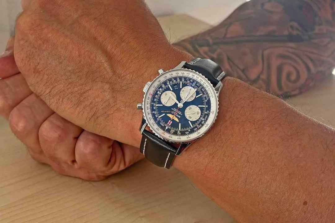  Breitling Navitimer 01 Golden Wings AB0120 perfektes Fullset aus 2016 mit neuem Service 