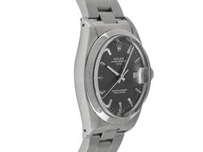 Thumbnail von Rolex Oyster Perpetual Date open 6/9 Ref.1500 1977 Box&Beschribung original unpoliert Oyster Perpetual Date Rhodium open 6/9 Stahl