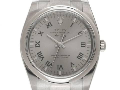  Rolex Air King Oyster Perpetual Air King Ref.114200 2007 Full Set sehr gut Vintage Oyster Perpetual Air King Stahl 