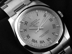 Thumbnail von Rolex Air King Oyster Perpetual Air King Ref.114200 2007 Full Set sehr gut Vintage Oyster Perpetual Air King Stahl