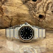 Thumbnail von Cartier Santos Santos Octagon Dia Dial - FULLSET 1990 - Ref. 0907