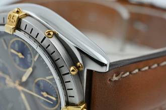 Thumbnail von Breitling Chronomat Chronograph Stahl/Gold B13047 Grey Dial