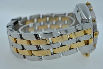 Thumbnail von Breitling Chronomat Chronograph B13048 Black Dial Steel Gold