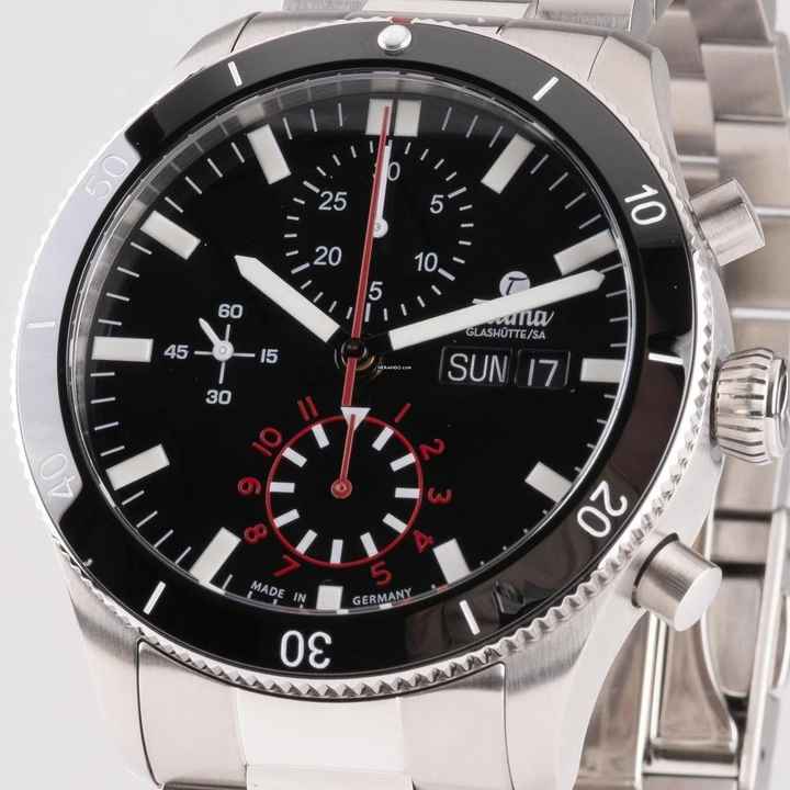  Tutima Grand Flieger Airport Chronograph NEW FULL SET 