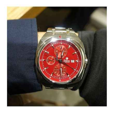  Tutima Saxon One Chronograph Racing Red NEW FULL SET 