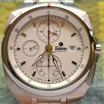  Tutima Saxon One Chronograph NEW FULL SET 