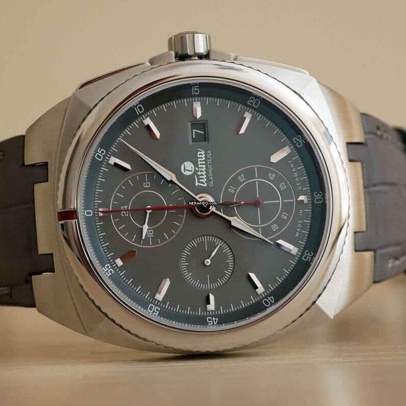  Tutima Saxon One Chronograph NEW FULL SET 