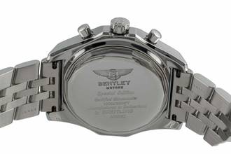 Thumbnail von Breitling Bentley GT Chronograph Edelstahl Automatik Ref. A13362 B&P 2009