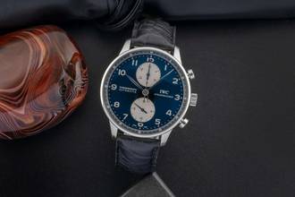 Thumbnail von IWC Portugieser Chronograph Stahl Automatik Herrenuhr Ref. IW371404