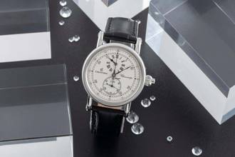 Thumbnail von Chronoswiss Chronoscope Chronograph Automatik Edelstahl Herrenuhr Ref. CH1523