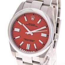 Thumbnail von Rolex Oyster Perpetual 41 Red – 124300 – like NEW – 2020 Full Set