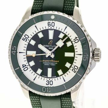  Breitling Superocean 44 Automatic 44 Green – A17376A31L1S1 – NEW & Unworn – 02/2026 Full Set 