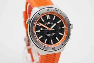 Thumbnail von Fortis Marinemaster M-44 Amber Orange Chronometer Fullset