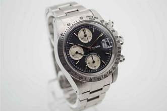 Thumbnail von Tudor Oysterdate Big Block 94300 Solo Dial mit neuem Service aus 1979