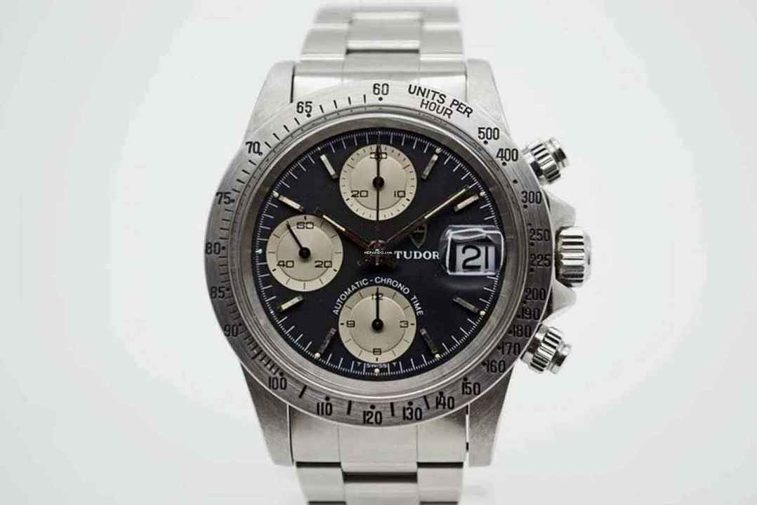  Tudor Oysterdate Big Block 94300 Solo Dial mit neuem Service aus 1979 