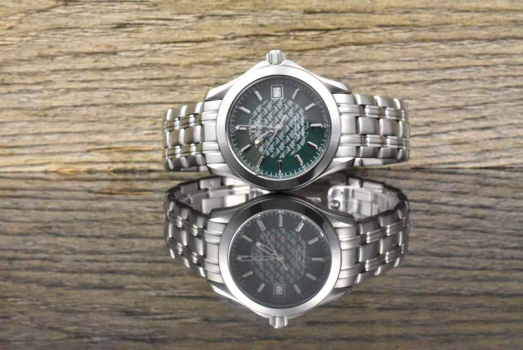  Omega Seamaster 120 M Jacques Mayol Limited Edition Green Dial unpoliert - Vintage 