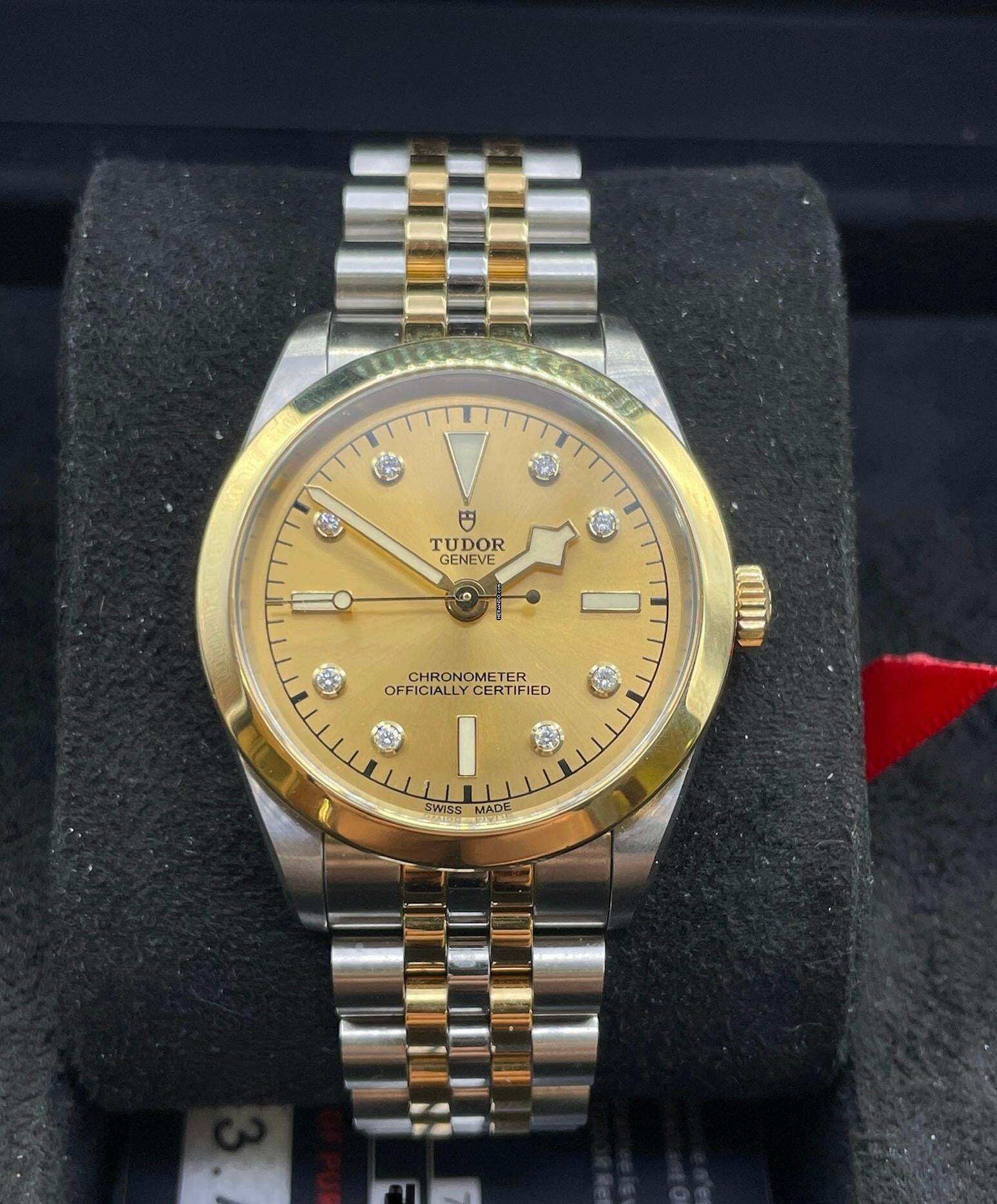  Tudor Black Bay 36 S&g Rare Diamond Dial Full Set Box&Papers 2024 