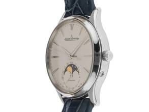 Thumbnail von Jaeger-LeCoultre Master Ultra Thin Moon Ref.Q1258420 2017 Full Set wie Neu Vintage Master Ultra Thin Moon Krokoleder Faltschließe