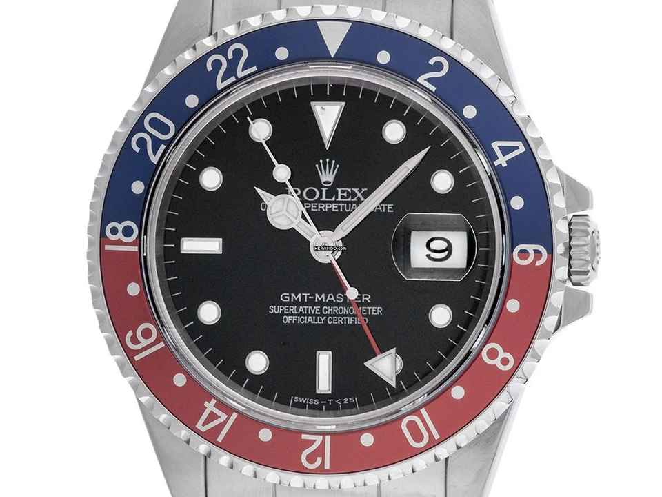  Rolex GMT-Master Pepsi Ref.16700 1994 Full Set wie Neu Vintage GMT Master Pepsi 