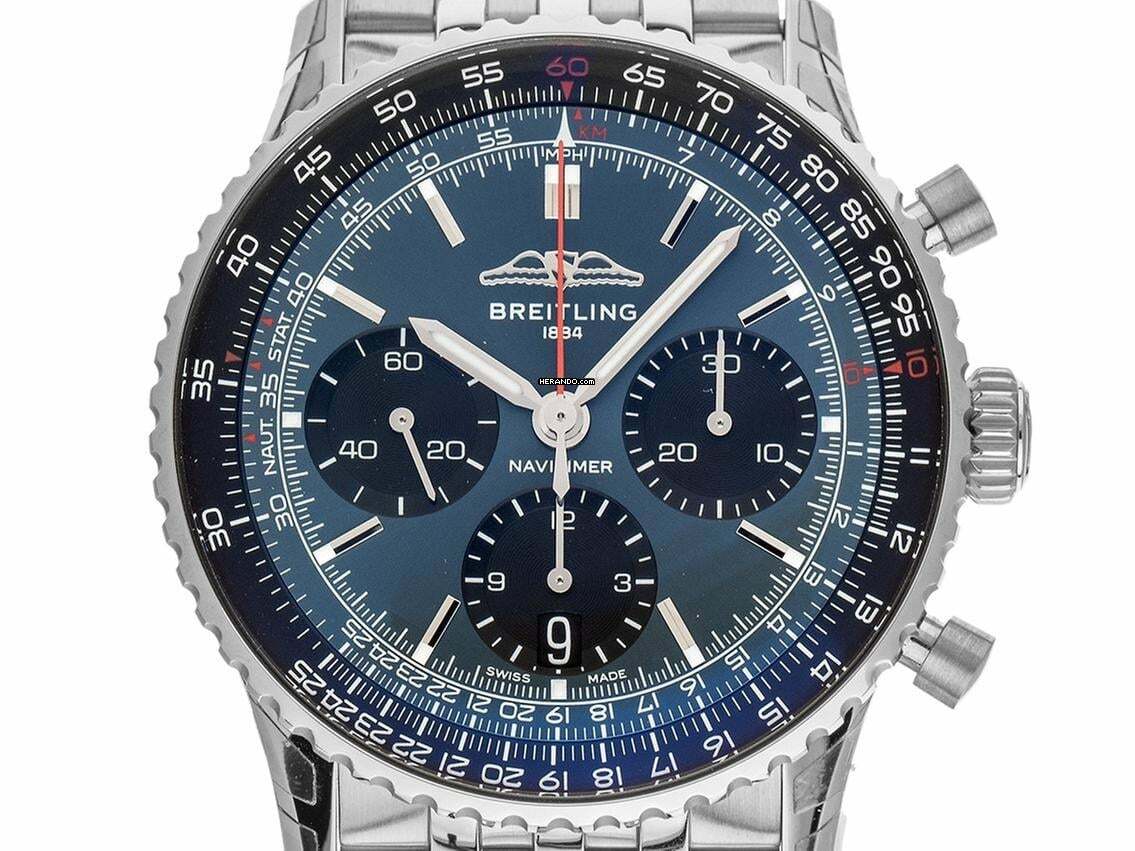 Breitling Navitimer 1 B01 Chronograph Ref.AB0139241C1A1 2026 Full Set Ungetragen Navitimer B01 Chronograph 41 