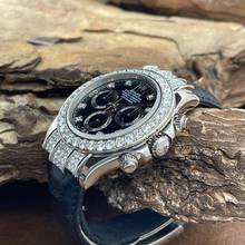 Thumbnail von Rolex Daytona Daytona 18kt Weißgold mit Rolex Diamantbesatz - FULLSET 2007 - 116599RBR Factory Diamonds - Revi Papers - Full Set