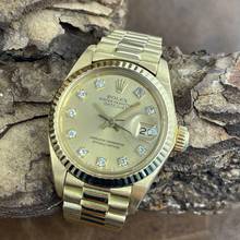 Thumbnail von Rolex Lady-Datejust Datejust Lady 26 - 750er Gelbgold - Dia Dial - Ref. 6917