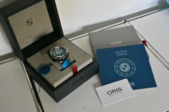 Thumbnail von Oris Aquis Pro 4000m 01 400 7777 7155 Blue Dial